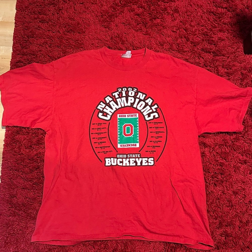 Vintage 2002 Ohio State Buckeyes Tee
